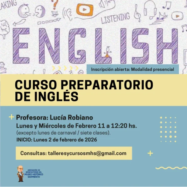Curso preparatorio de Inglés