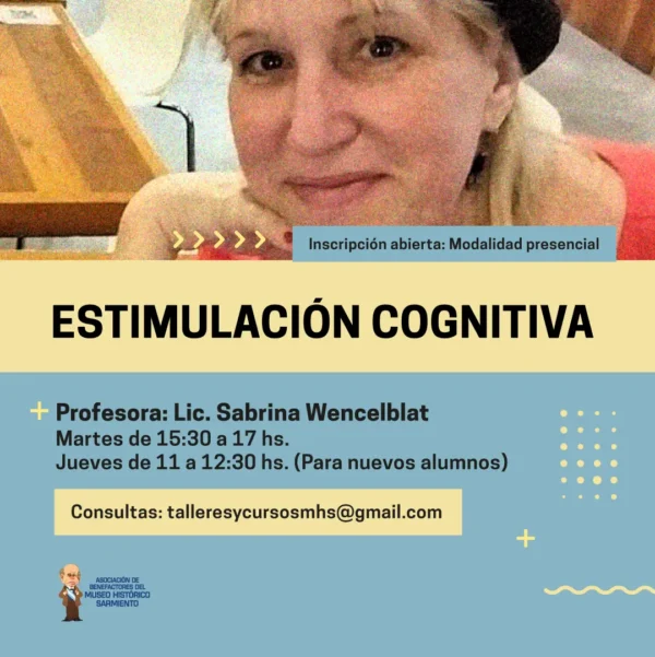 Taller de estimulación cognitiva para personas mayores (II)