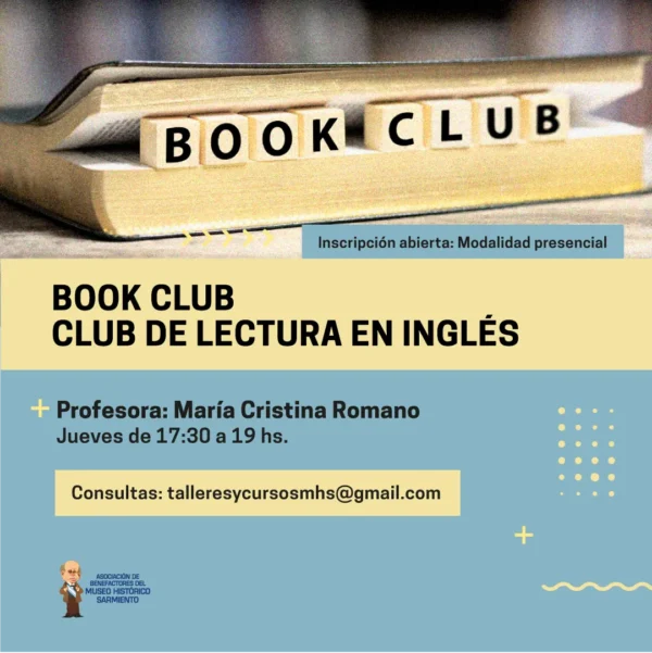 Book Club - club de lectura en inglés
