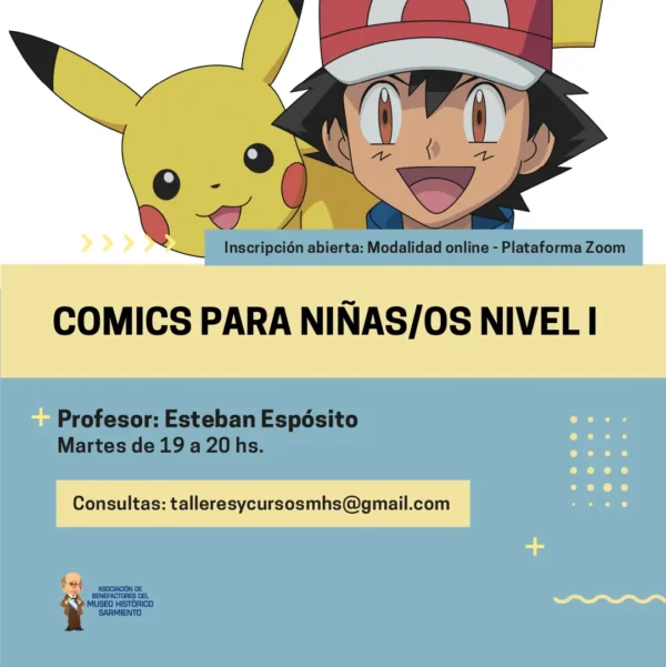 Taller de comics y manga para niñas/os