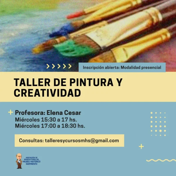 Taller de pintura y creatividad