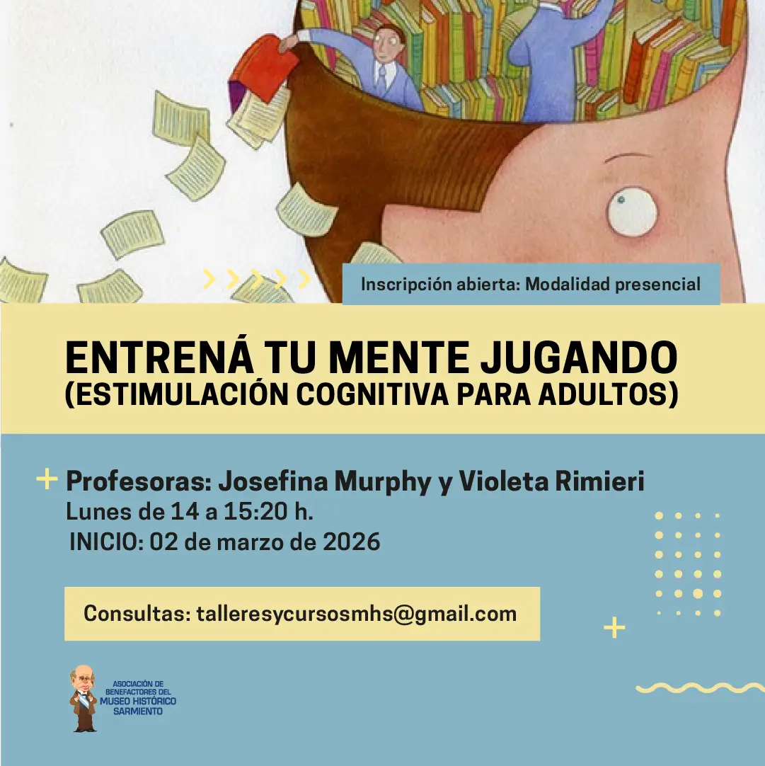 Entrená tu Mente Jugando (Estimulación Cognitiva para adultos) (Lunes)