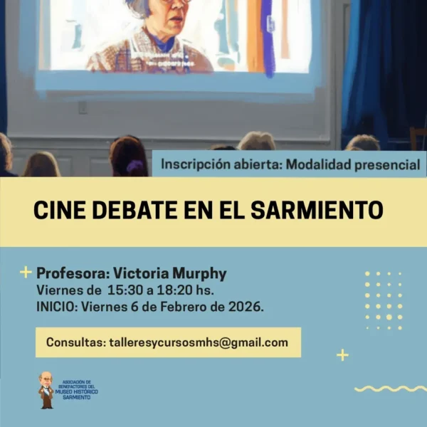 Cine Debate en el Sarmiento