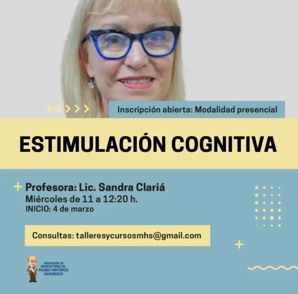 Taller de estimulación cognitiva para personas mayores (Lic. Sandra Clariá)