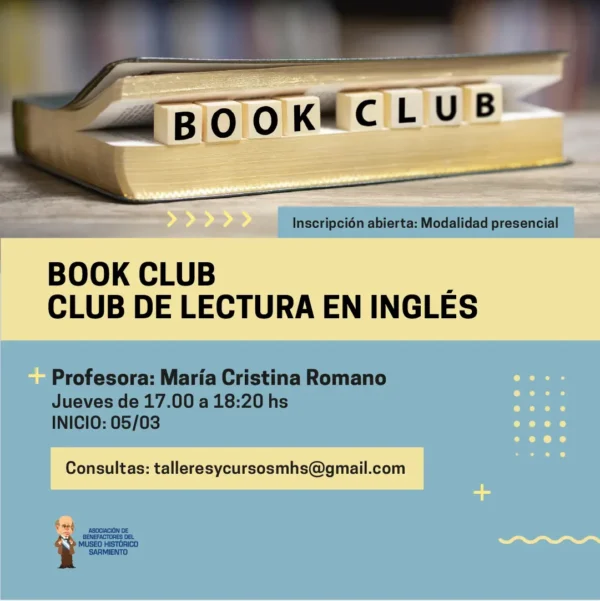 Book Club - club de lectura en inglés