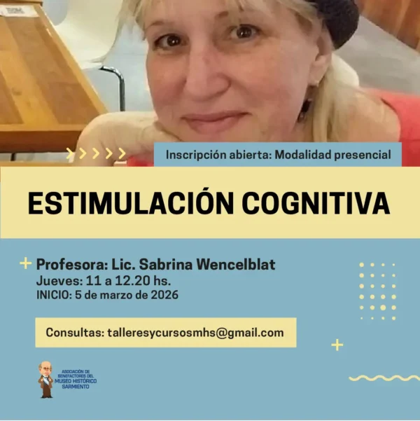 Taller de estimulación cognitiva para personas mayores (Lic. Wencelblat)