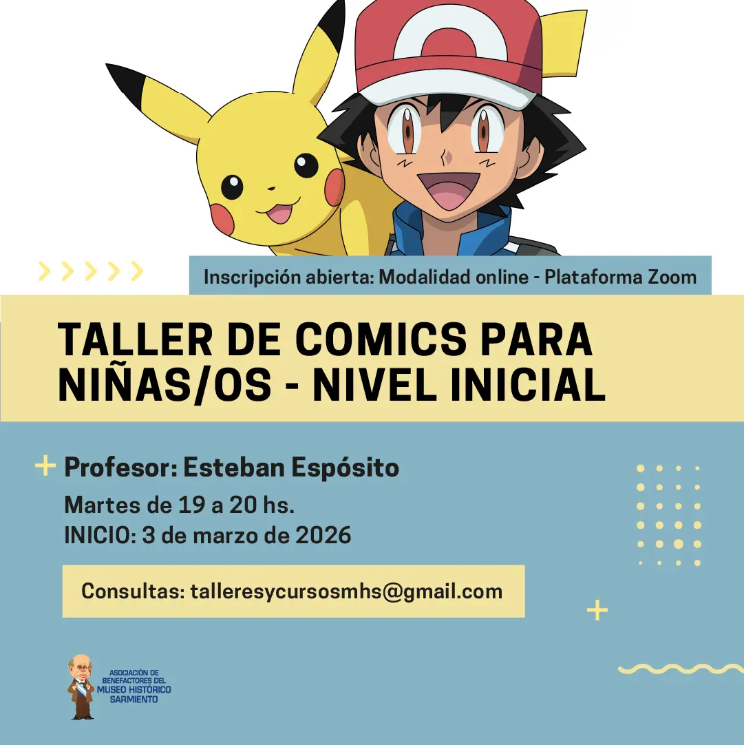 Taller de comics y manga para niñas/os - Nivel inicial